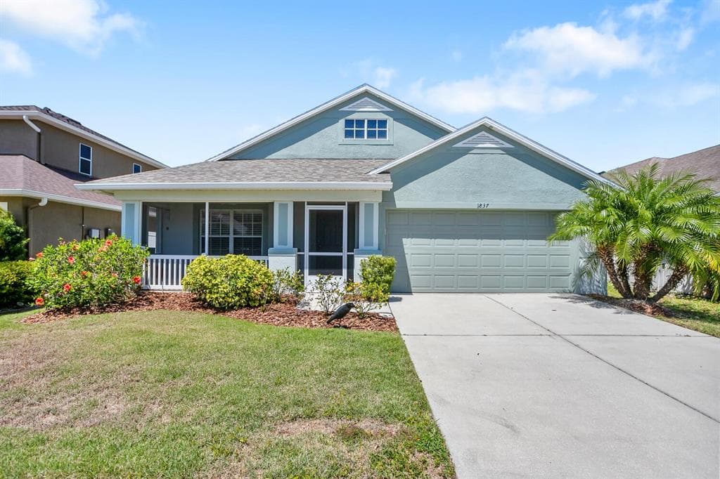 1837 RAVEN GLEN DRIVE RUSKIN, FL 33570