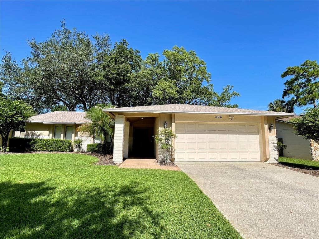 896 LITTLE BEND ROAD ALTAMONTE SPRINGS, FL 32714
