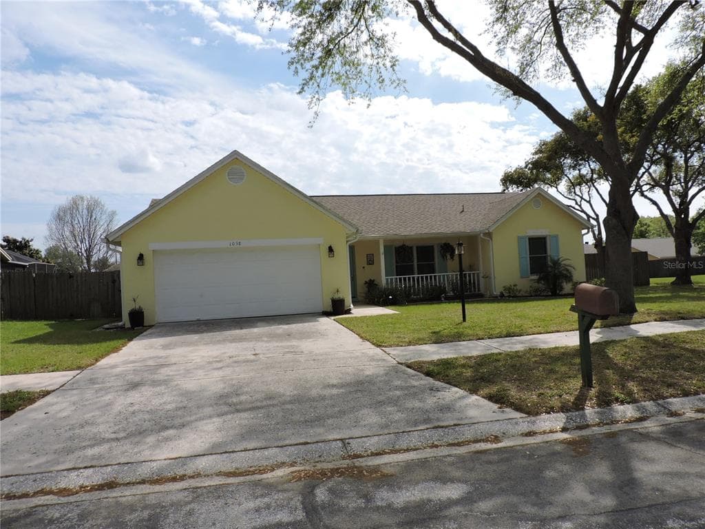 1038 MALLETWOOD DRIVE BRANDON, FL 33510