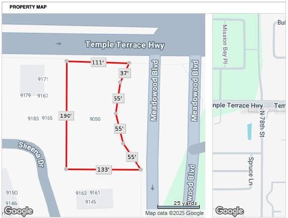 9050 MEADOWOOD BOULEVARD TEMPLE TERRACE, FL 33637
