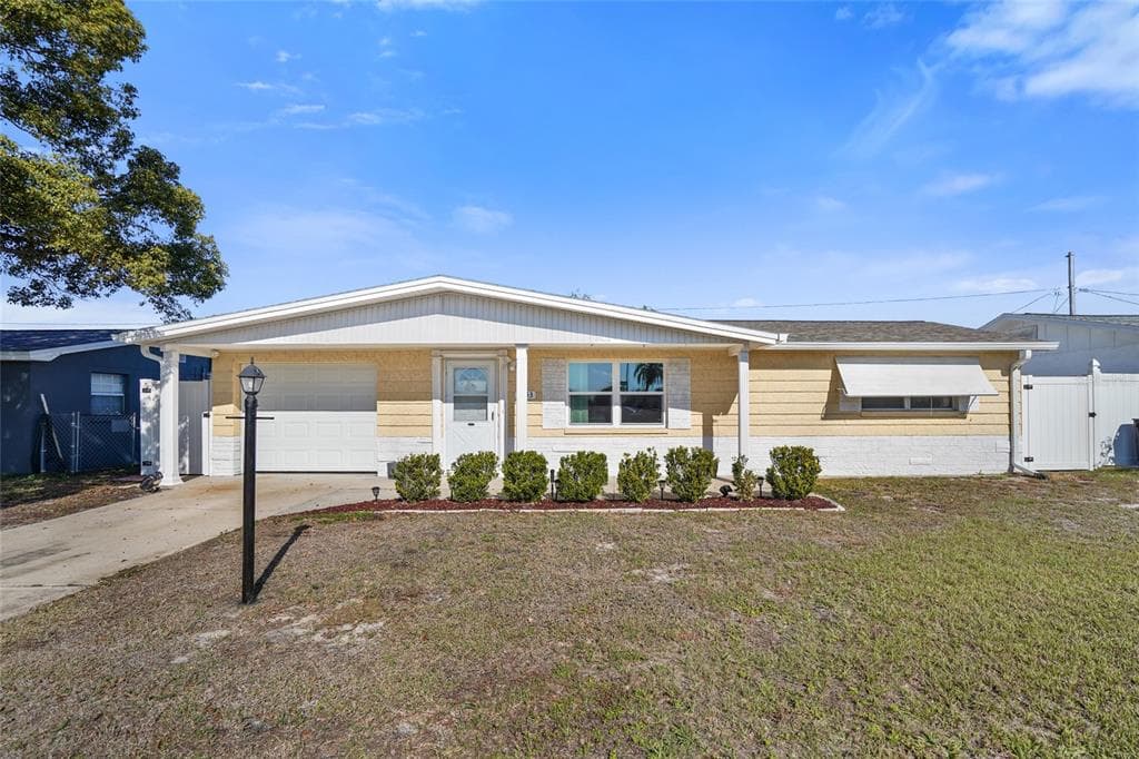 4853 MANOR DRIVE NEW PORT RICHEY, FL 34652