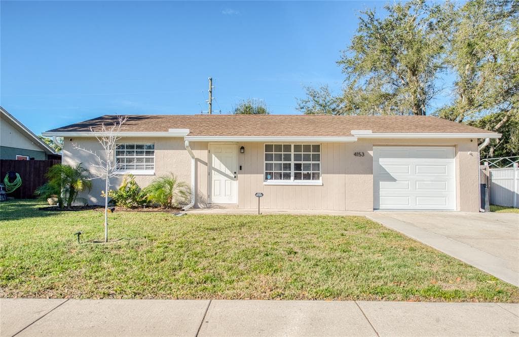 4153 SWALLOWTAIL DRIVE NEW PORT RICHEY, FL 34653