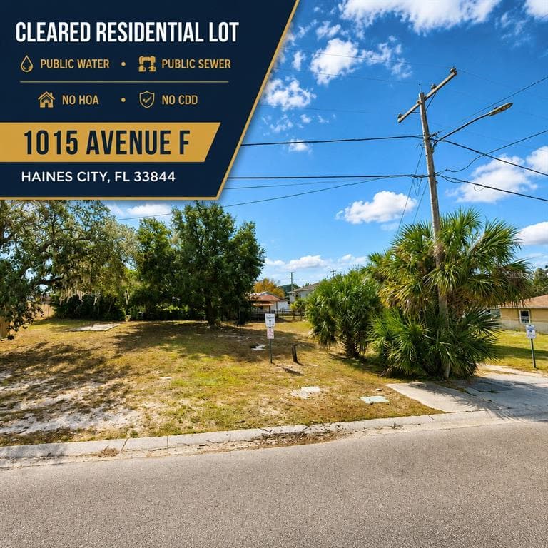 1015 AVENUE F HAINES CITY, FL 33844