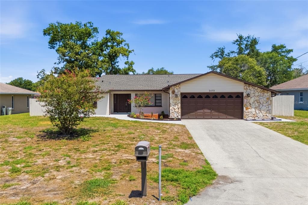 2433 WATERFALL DRIVE SPRING HILL, FL 34608
