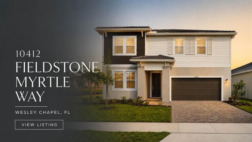 10412 FIELDSTONE MYRTLE WAY SAN ANTONIO, FL 33576