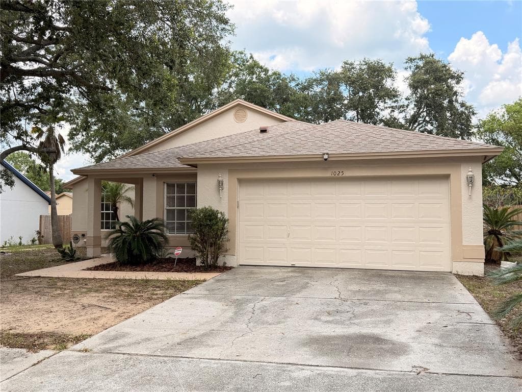 1025 MALLETWOOD DRIVE BRANDON, FL 33510