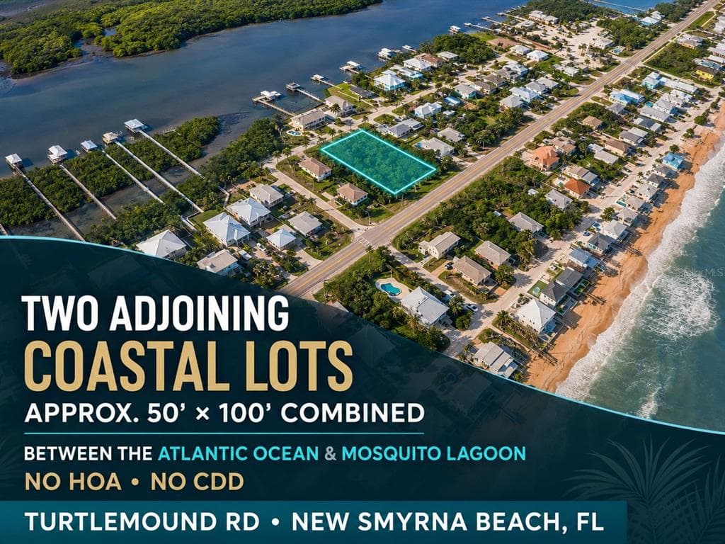 TURTLEMOUND ROAD NEW SMYRNA BEACH, FL 32169