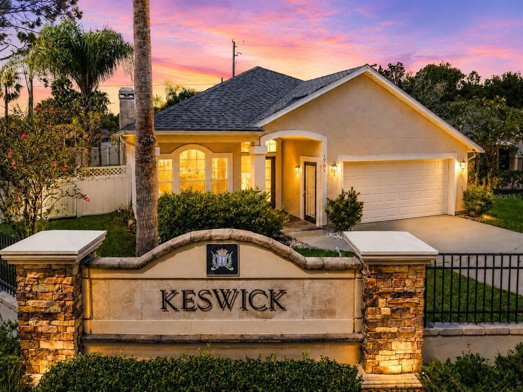 1701 KESWICK ROAD ST AUGUSTINE, FL 32084