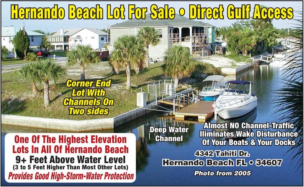 4342 TAHITI DRIVE HERNANDO BEACH, FL 34607