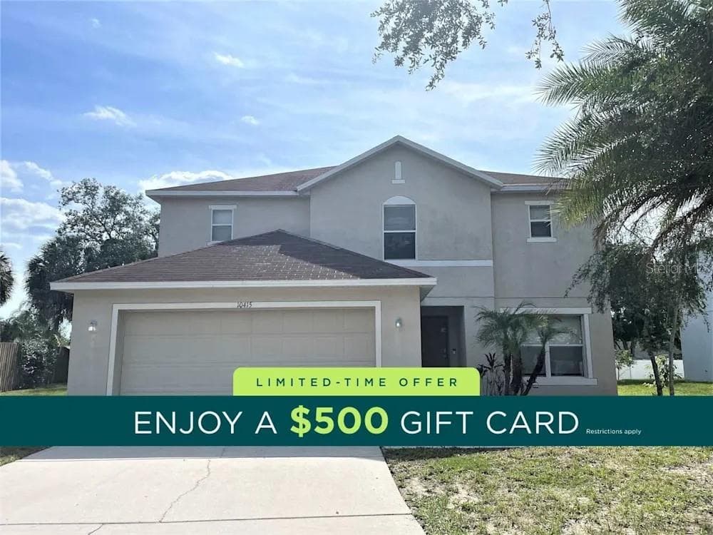 10415 FROG POND DRIVE RIVERVIEW, FL 33569