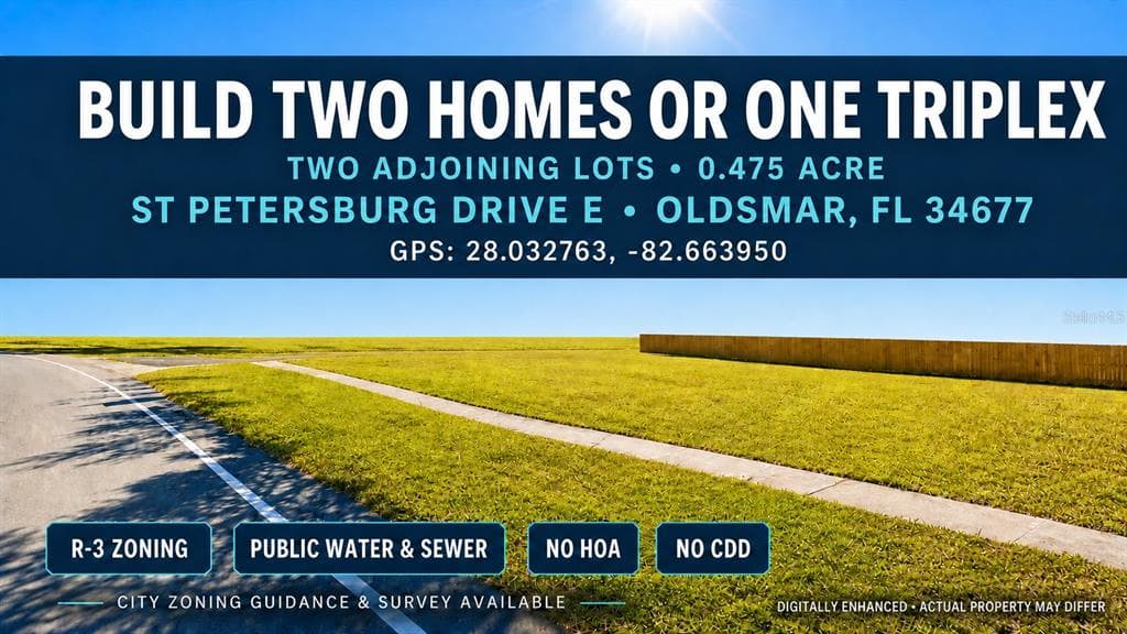ST PETERSBURG DRIVE OLDSMAR, FL 34677