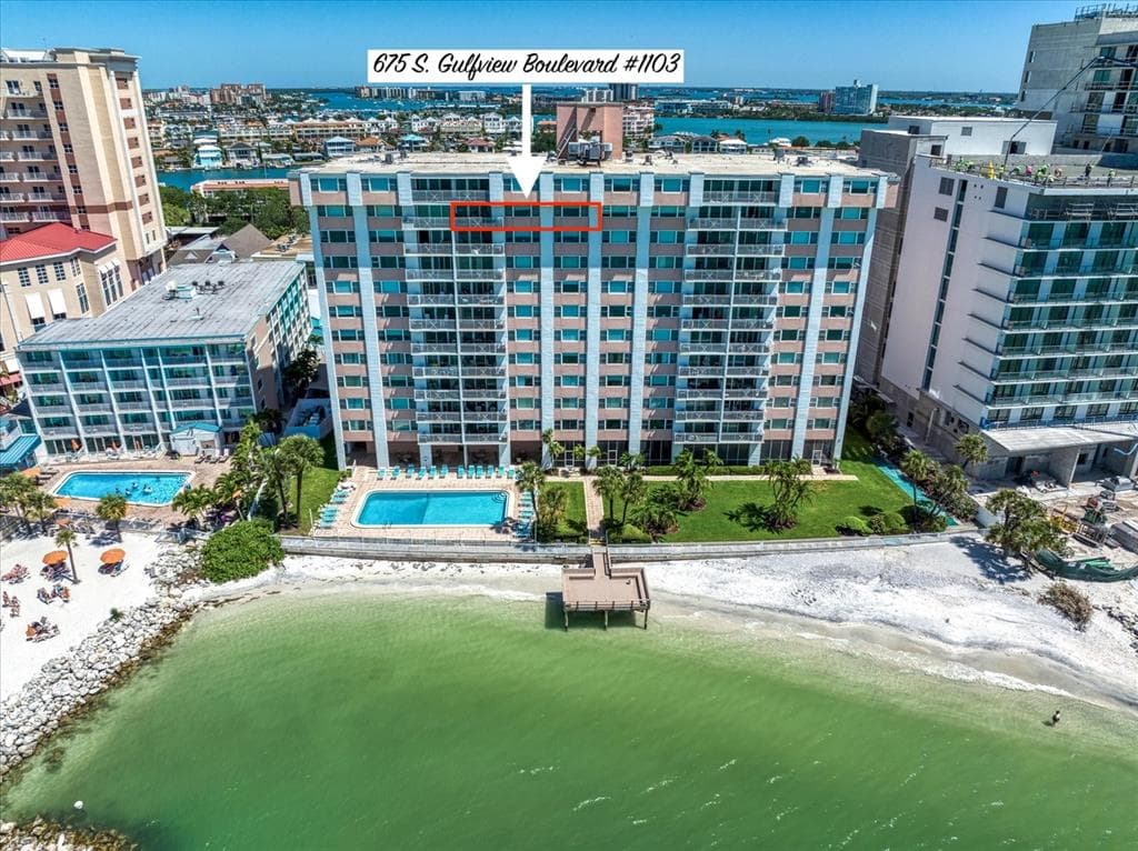 675 S GULFVIEW BOULEVARD UNIT 1103 CLEARWATER, FL 33767