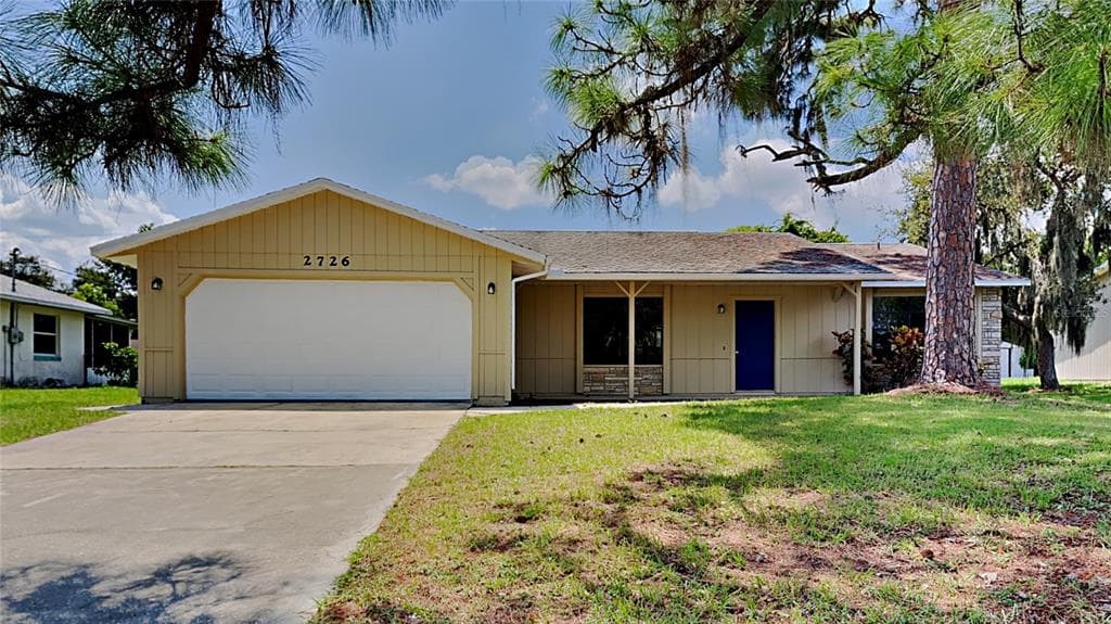 2726 EVERGREEN DRIVE EDGEWATER, FL 32141