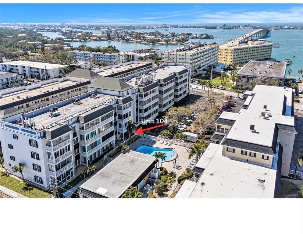 139 BLUFF VIEW DRIVE UNIT 104 BELLEAIR BLUFFS, FL 33770